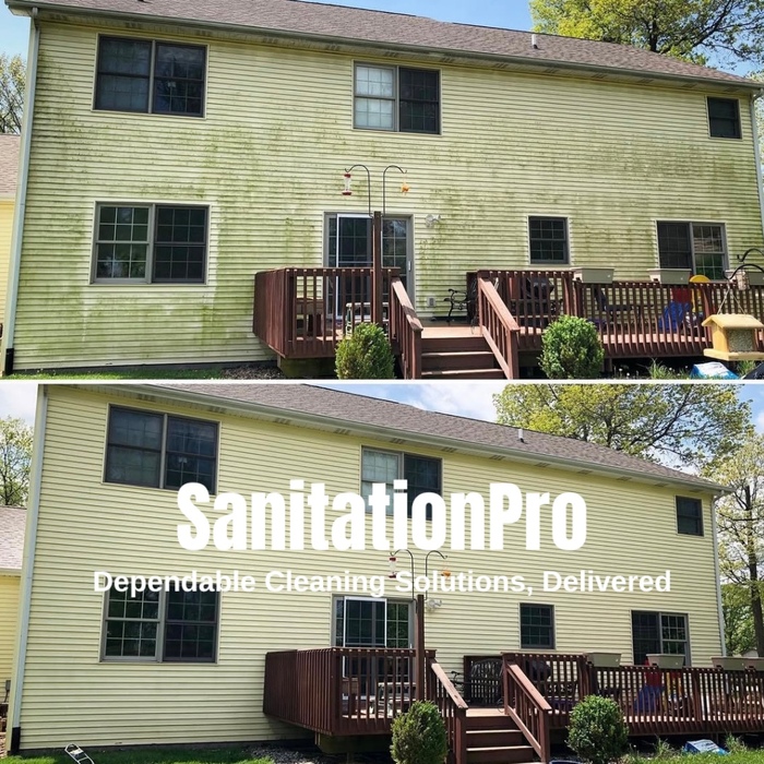 Pressure washing