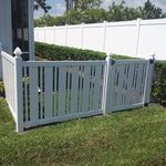 Victorian Style Vinyl fence
