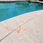 Leak Detection is marked & ready for repair.