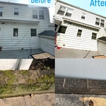 Power washing , soft wash