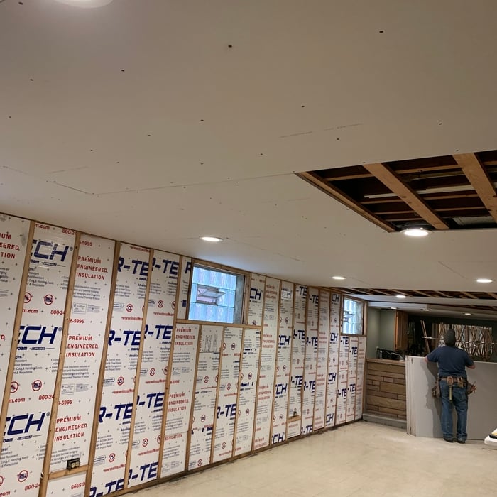 Basement Drywall