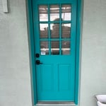Repainting doors