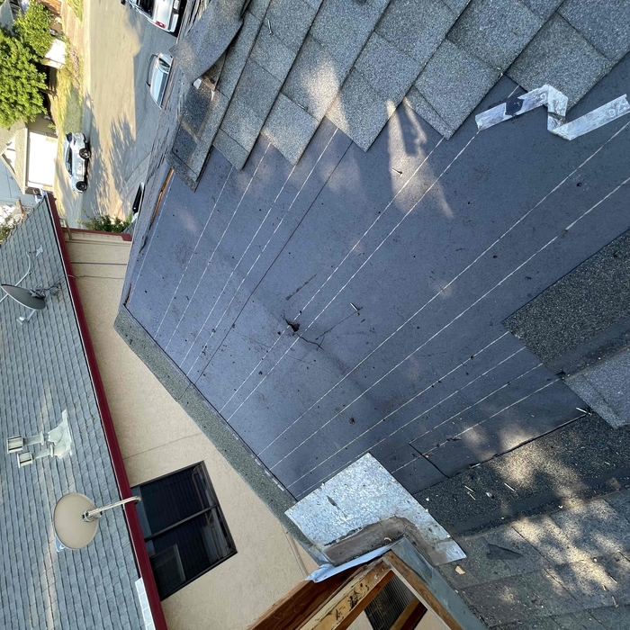 Chimney Saddle & Dry Rot