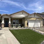 Pressure washing House