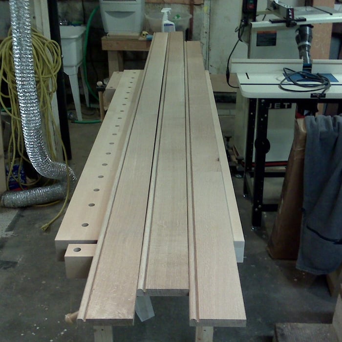 Milling custom trim