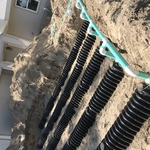 Septic drain field