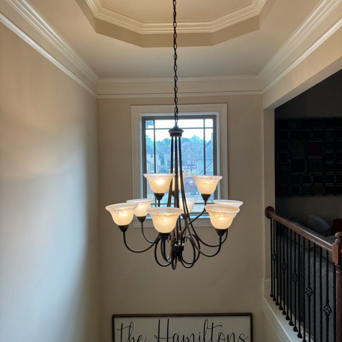 Replacement of Chandeliers