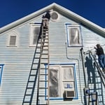 Prepping House to paint