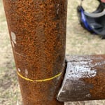 Welded pipe fence