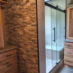 Partial bathroom remodel