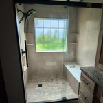 Partial bathroom remodel