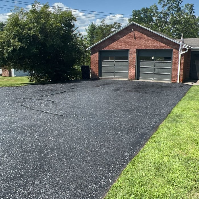 Paving driveway