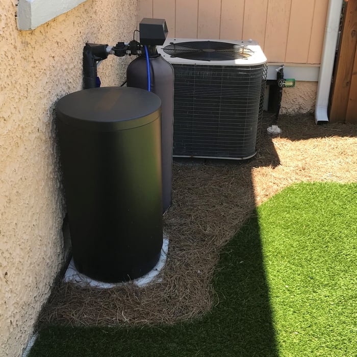 We don't normally install units outside...but, when we do, we do it well.
