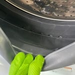 Clean gasket after replacement, Washing machine is like new again