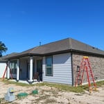Gutters installed