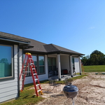 Gutters installed