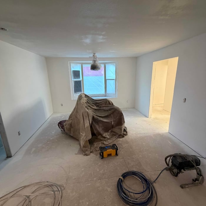 Flood house remodel