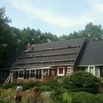 Tear off install lifetime architectural shingles