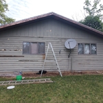 Residential Exterior Restoration/Paint Ceder Siding