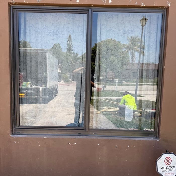 Bronze Impact Window
