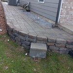 Paver job