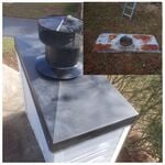 Chimney cap installation