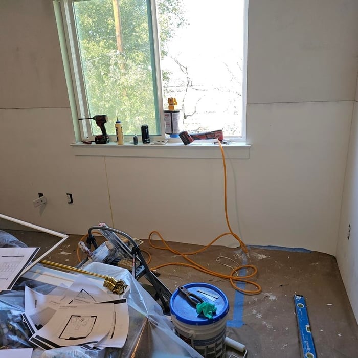 Chair rails and panels