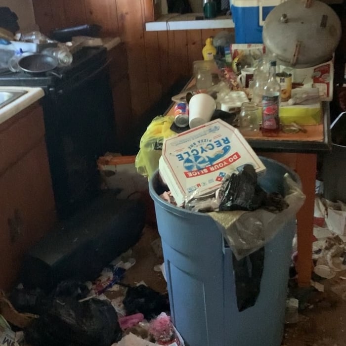 Hoarder Kitchen