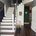 Refinished stair case