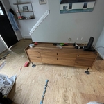 Flooring and painting.