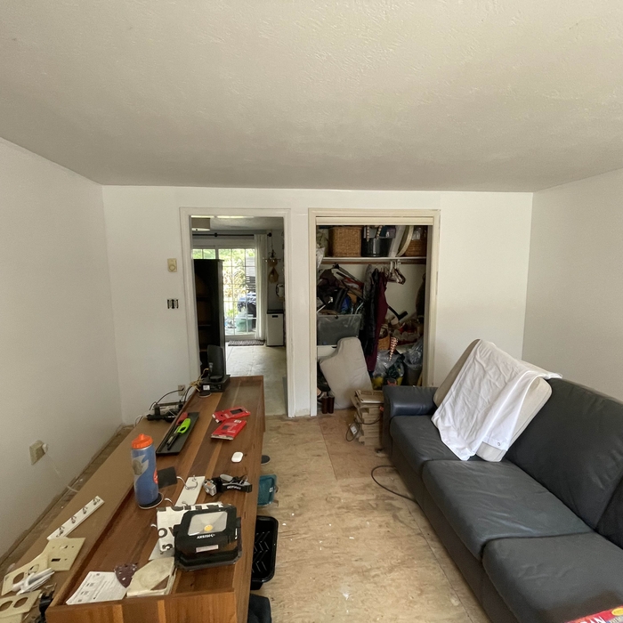 Flooring and painting.