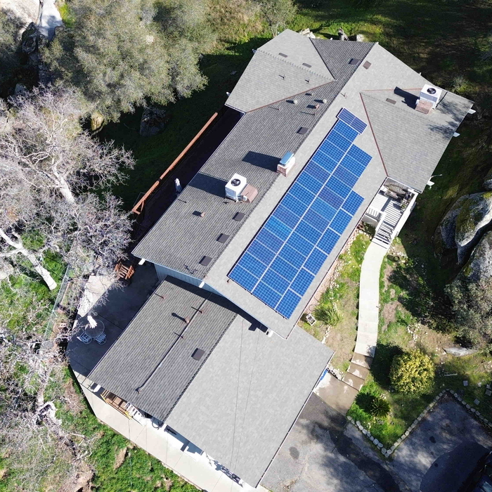 New roof and solar