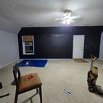 Afro- boho Basement