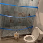 Shower Tile Job