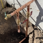 Waterline install