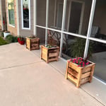 Cedar planter build