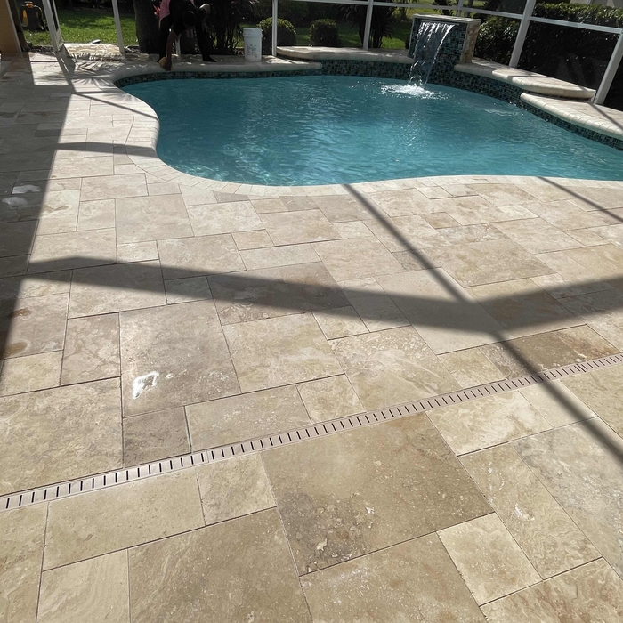 Pool deck