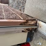 Steel door repair
