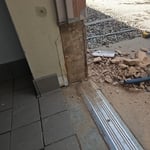 Steel door repair