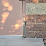 Steel door repair