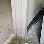 Steel door repair