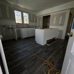 Kitchen LVP Installation