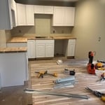 Countertop an cabinets