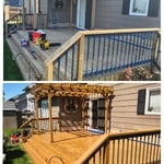 Re-stain deck