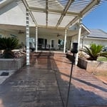 New patio extension