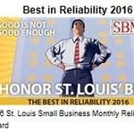 Best In Reliability 2016