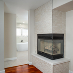 How about an upgraded fireplace. We added functionality, ambiance and style