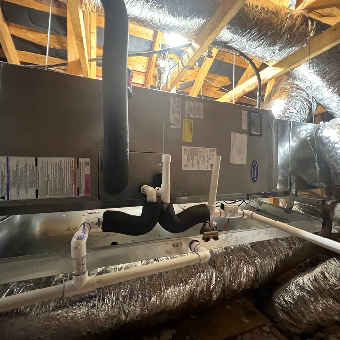 Carrier Air Handler Install