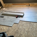 Customers choice no padding only install planks