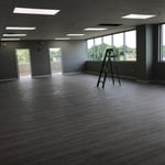 New commercial office space installation.